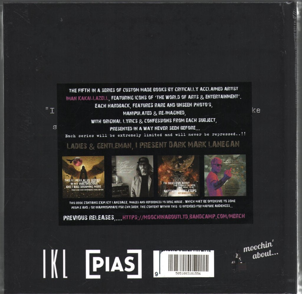 Mark Lanegan - Confessions Of The Night Porter by Iman Kakai-Lazell - Book
