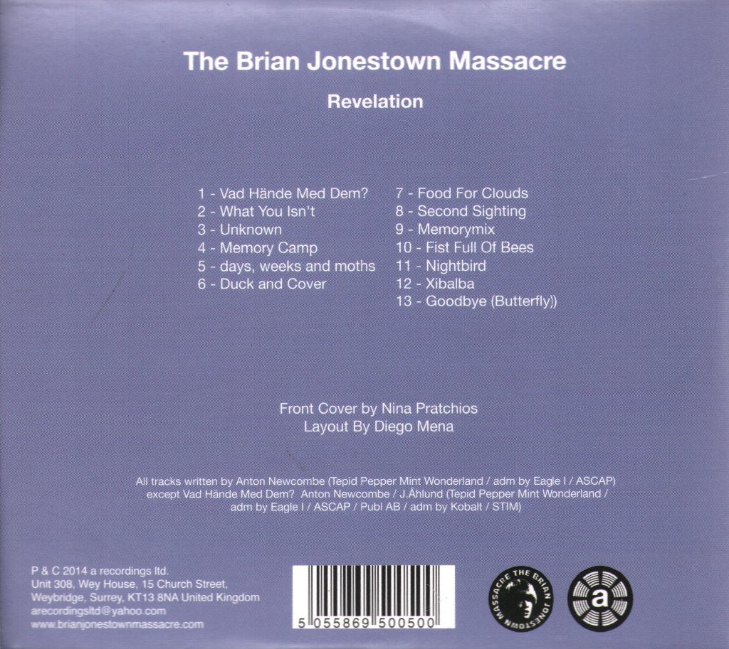 Brian Jonestown Massacre - Revelation - Cd