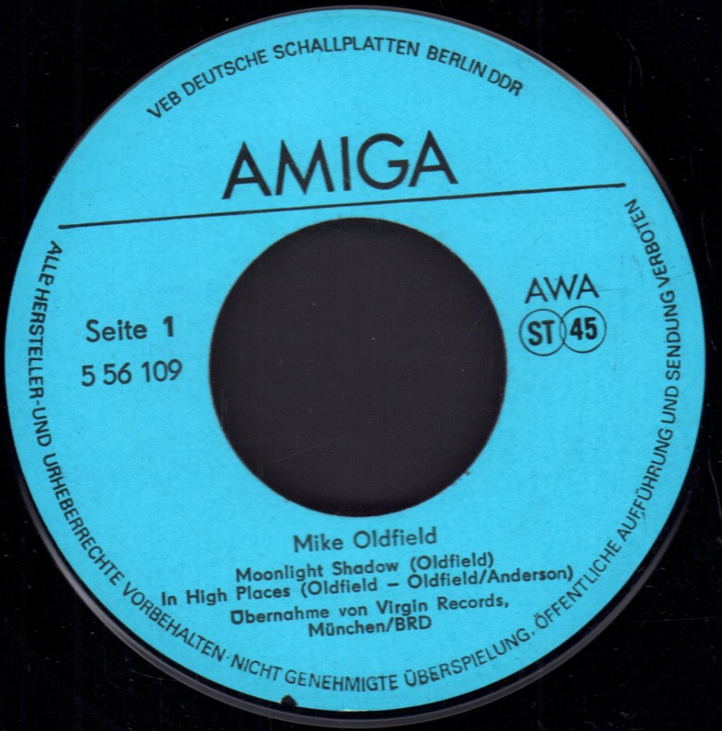Mike Oldfield - Moonlight Shadow - 7 Inch