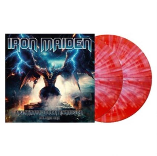 Iron Maiden - Nightmare Over Nijmegen Vol.1 (Red W/ White Splatter Vinyl 2lp) - Double Lp