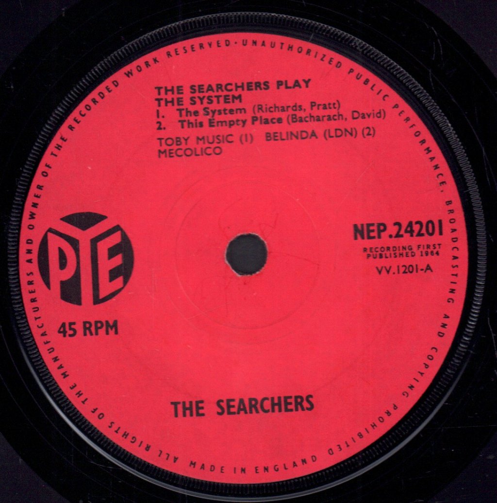 Searchers - Play The System - 7 Inch