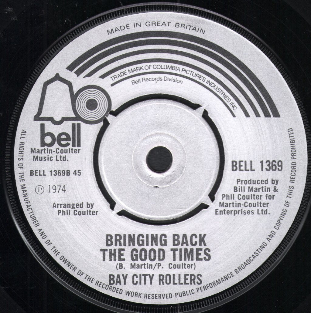 Bay City Rollers - Summerlove Sensation - 7 Inch