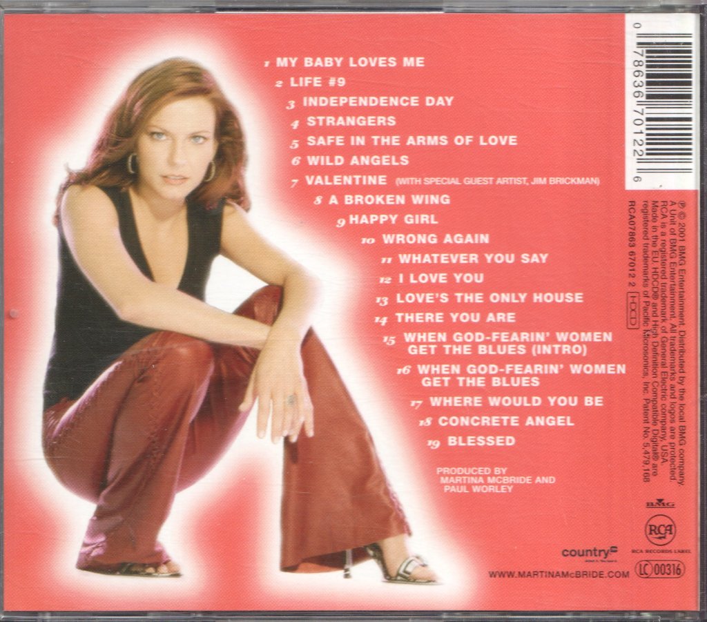 Martina Mcbride - Greatest Hits - Cd