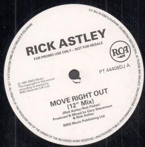 Rick Astley - Move Right Out - 12 Inch
