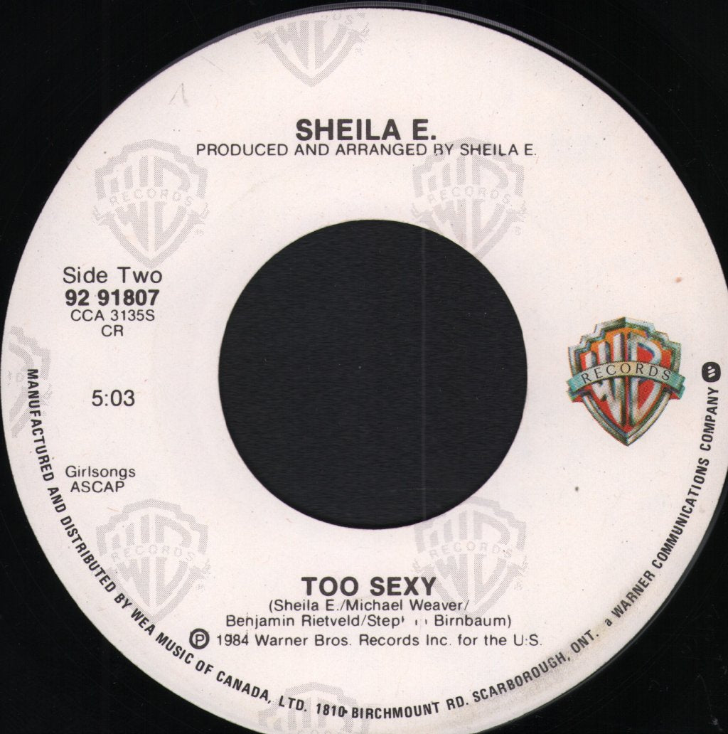 Sheila E - Belle Of St. Mark - 7 Inch