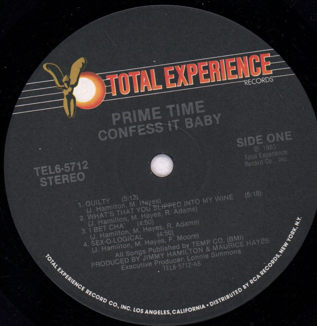 Prime Time (80'S Pop) - Confess It Baby - Lp