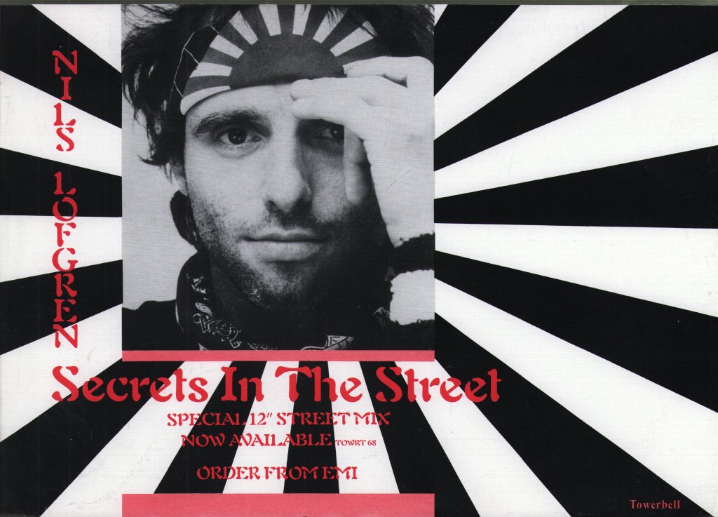 Nils Lofgren - Secrets In The Street - Flyer