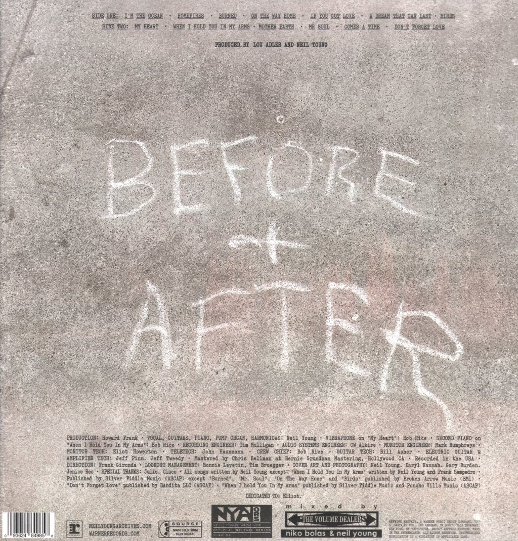 Neil Young - Before and After - Lp