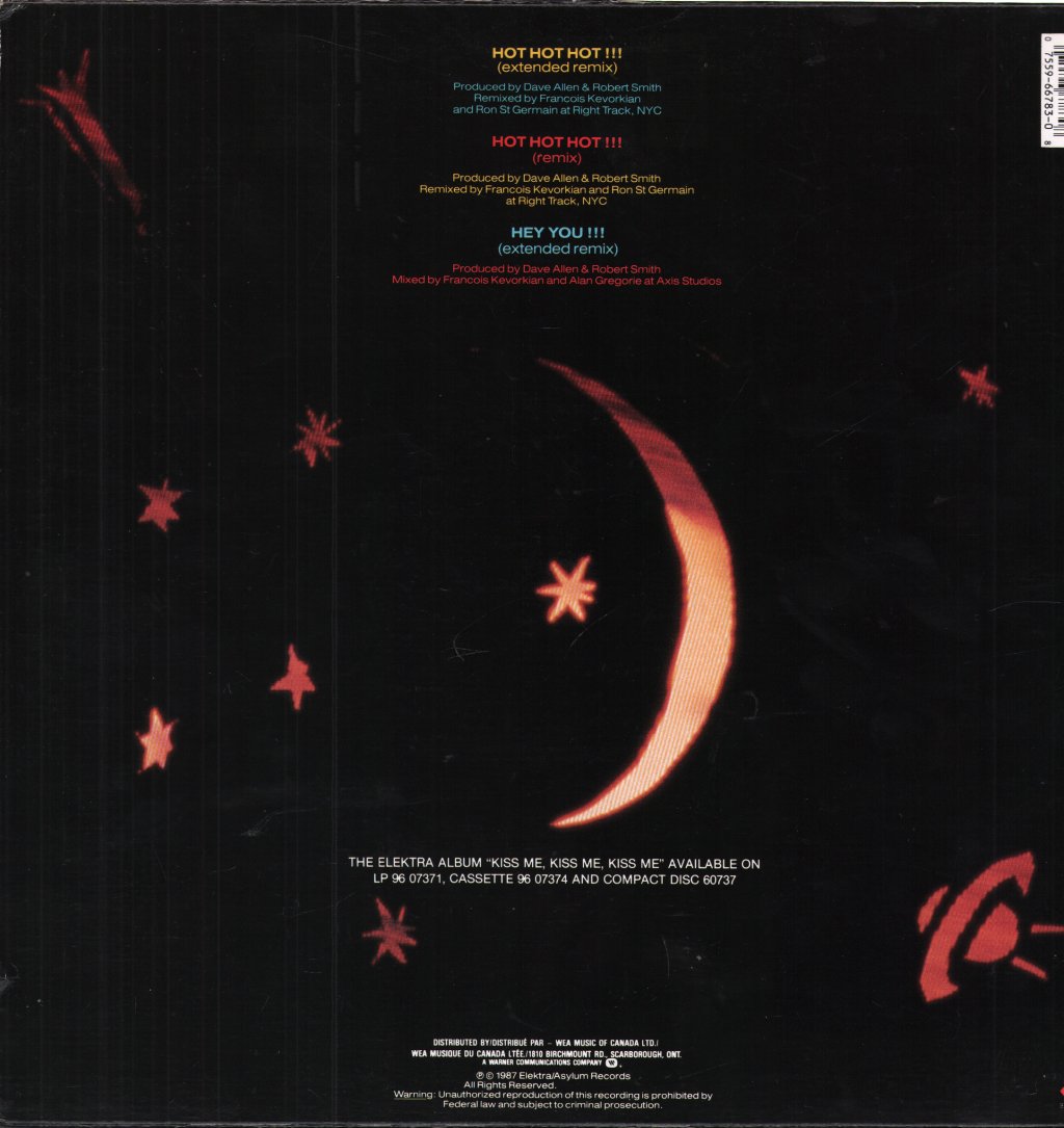 Cure - Hot Hot Hot !!! - 12 Inch