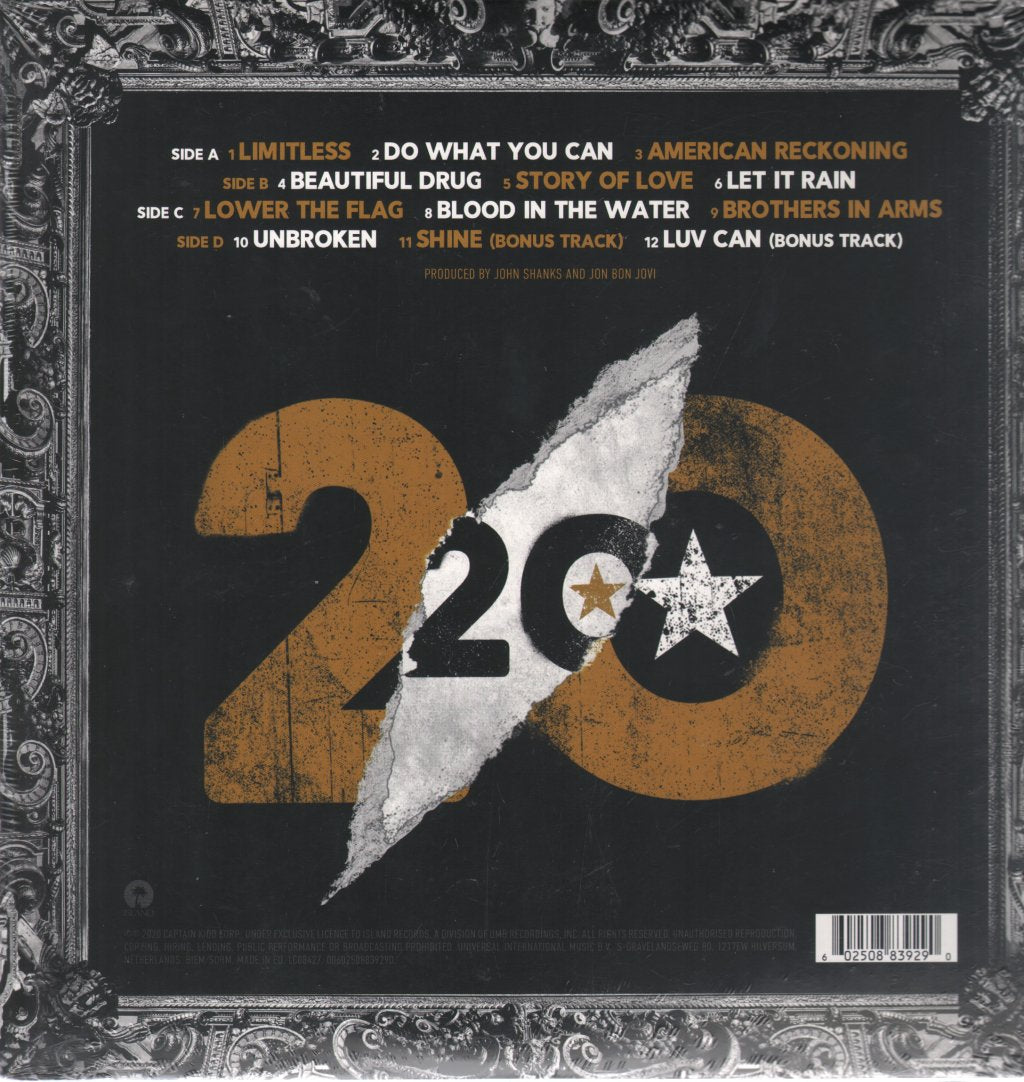 Bon Jovi - 2020 - Double Lp