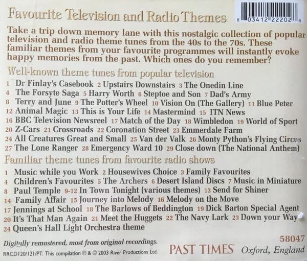 Various Artists - Favourite Television And Radio Themes - Cd Set
