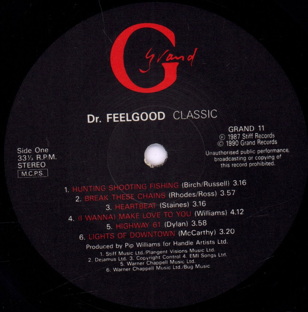 Dr. Feelgood - Classic - Lp