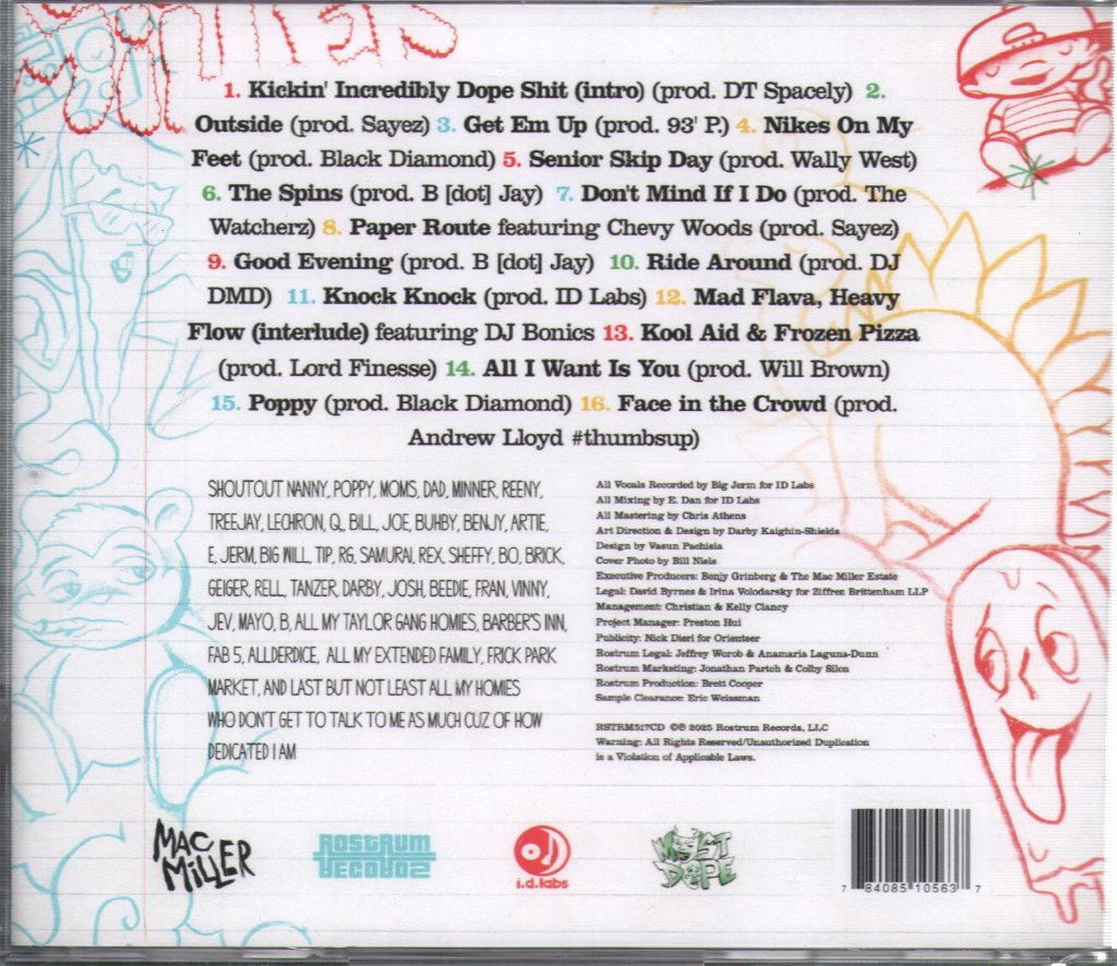 Mac Miller - K.I.D.S. - Cd