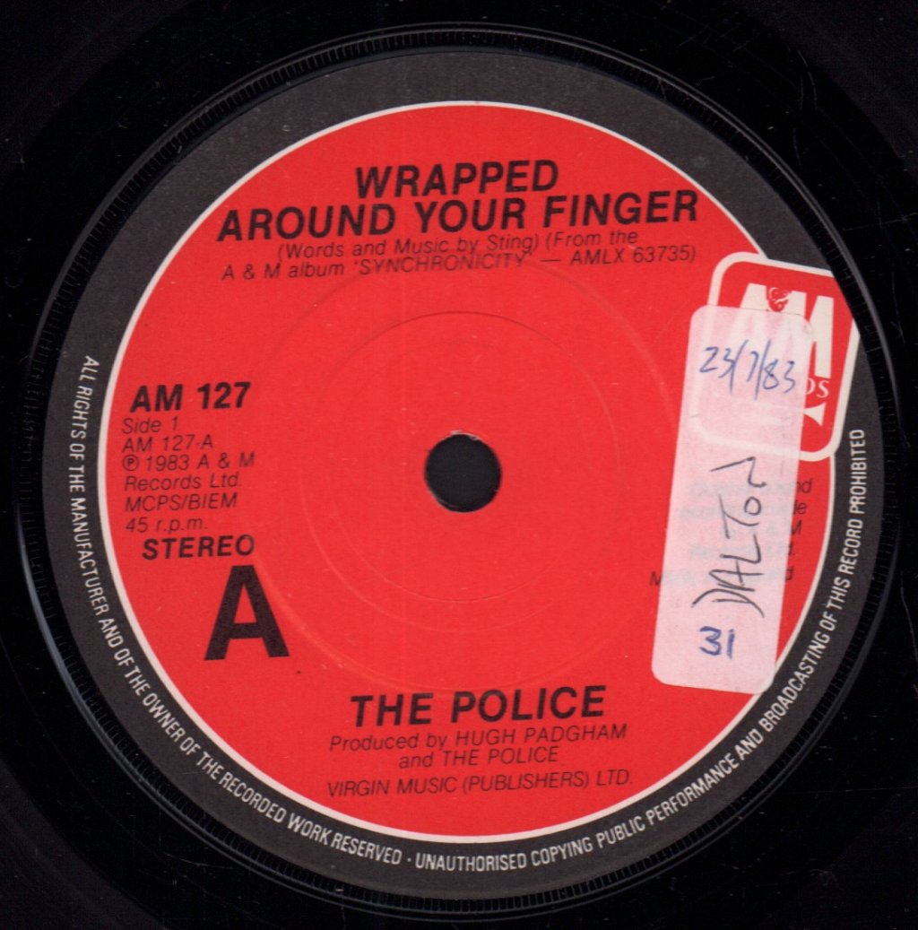 Police - Wrapped Around Your Finger - 7 Inch