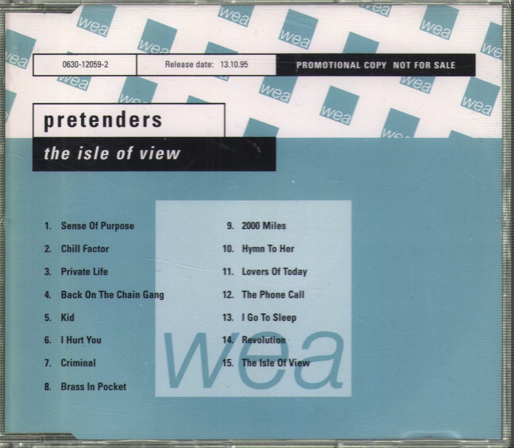 Pretenders - Isle Of View - Cd