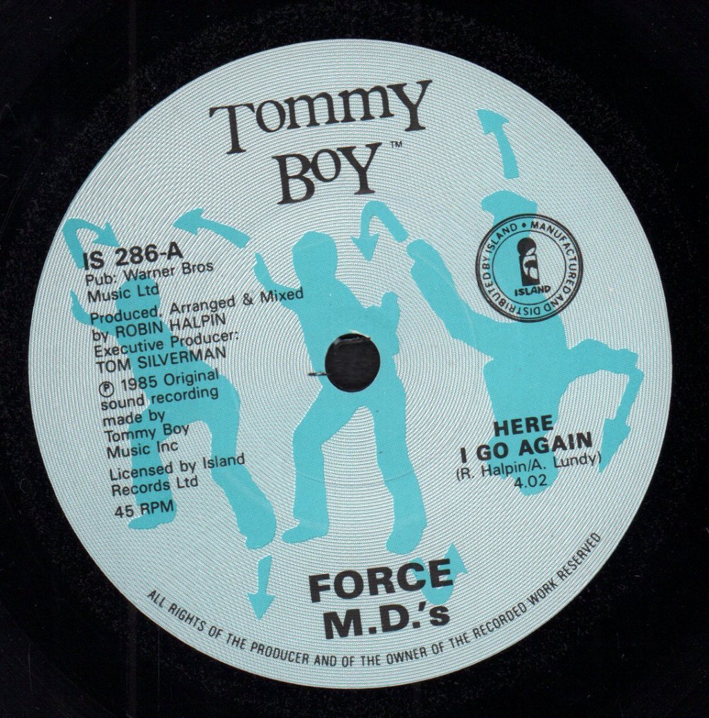 Force Md's - Here I Go Again - 7 Inch