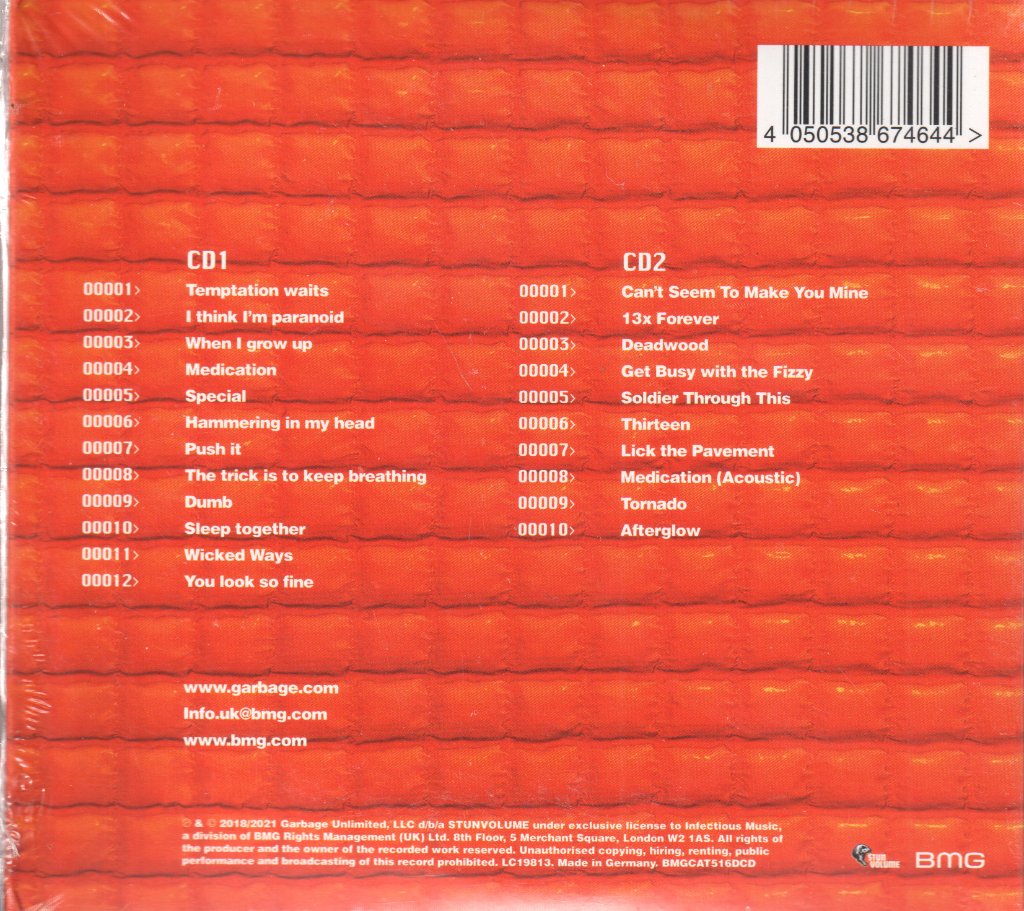 Garbage - Version 2.0 - Double Cd