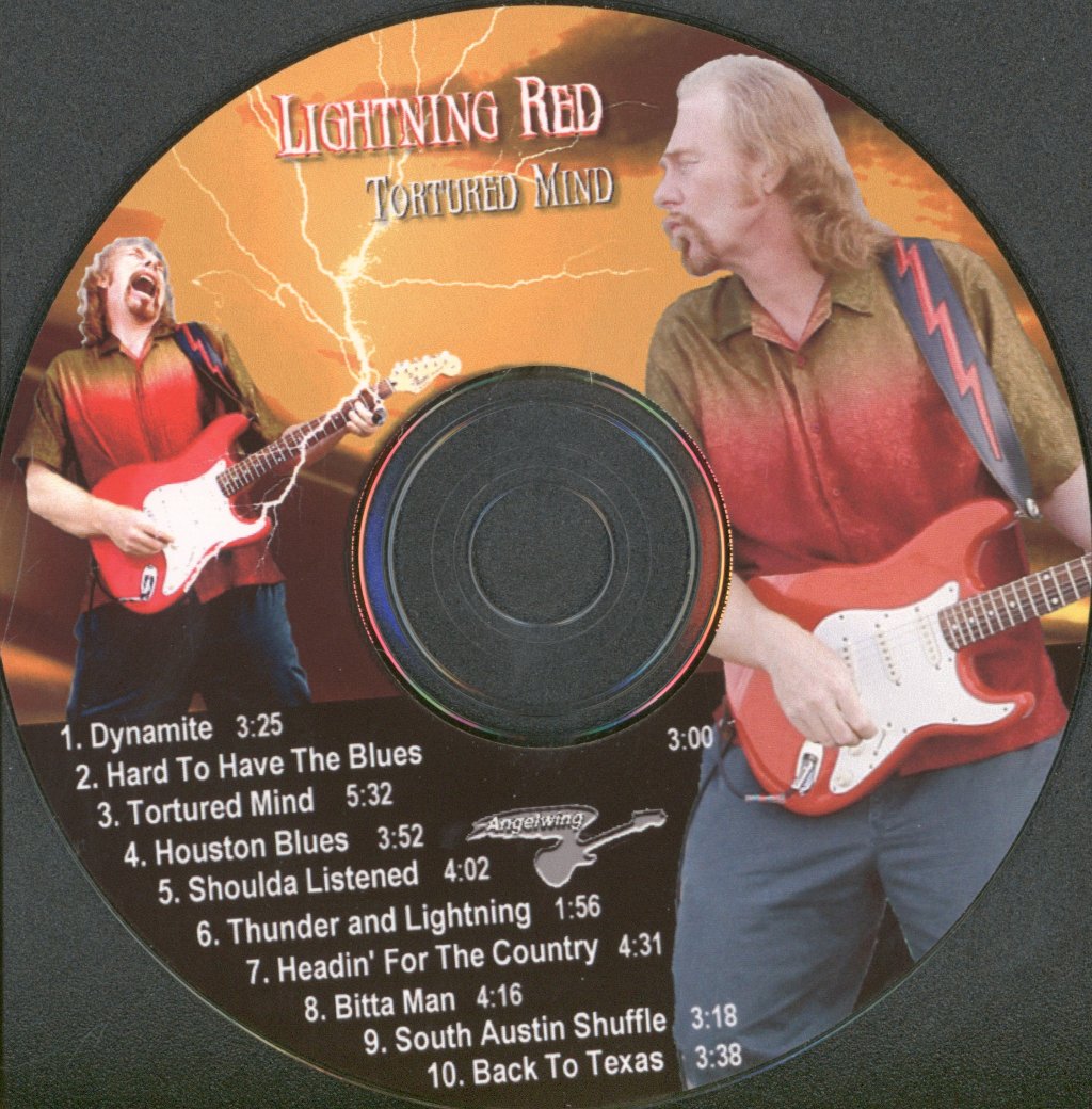 Lightning Red And Thunder Blues - Tortured Mind - Cdr