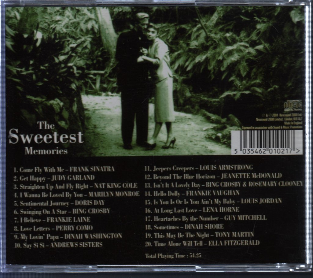 Various Artists - Sweetest Memories - Cd