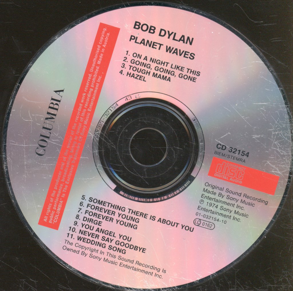 Bob Dylan - Planet Waves - Cd