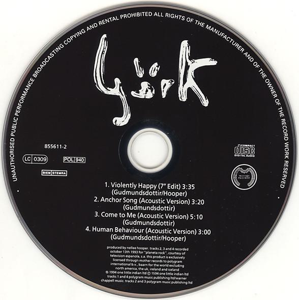 Björk - Violently Happy - Cd