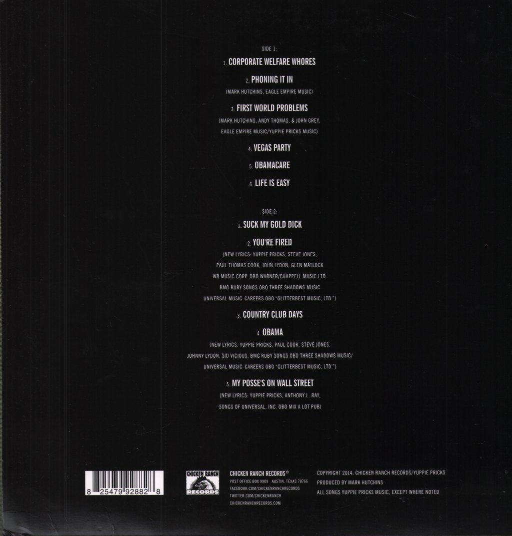 Yuppie Pricks - Appetite For Consumption - Lp