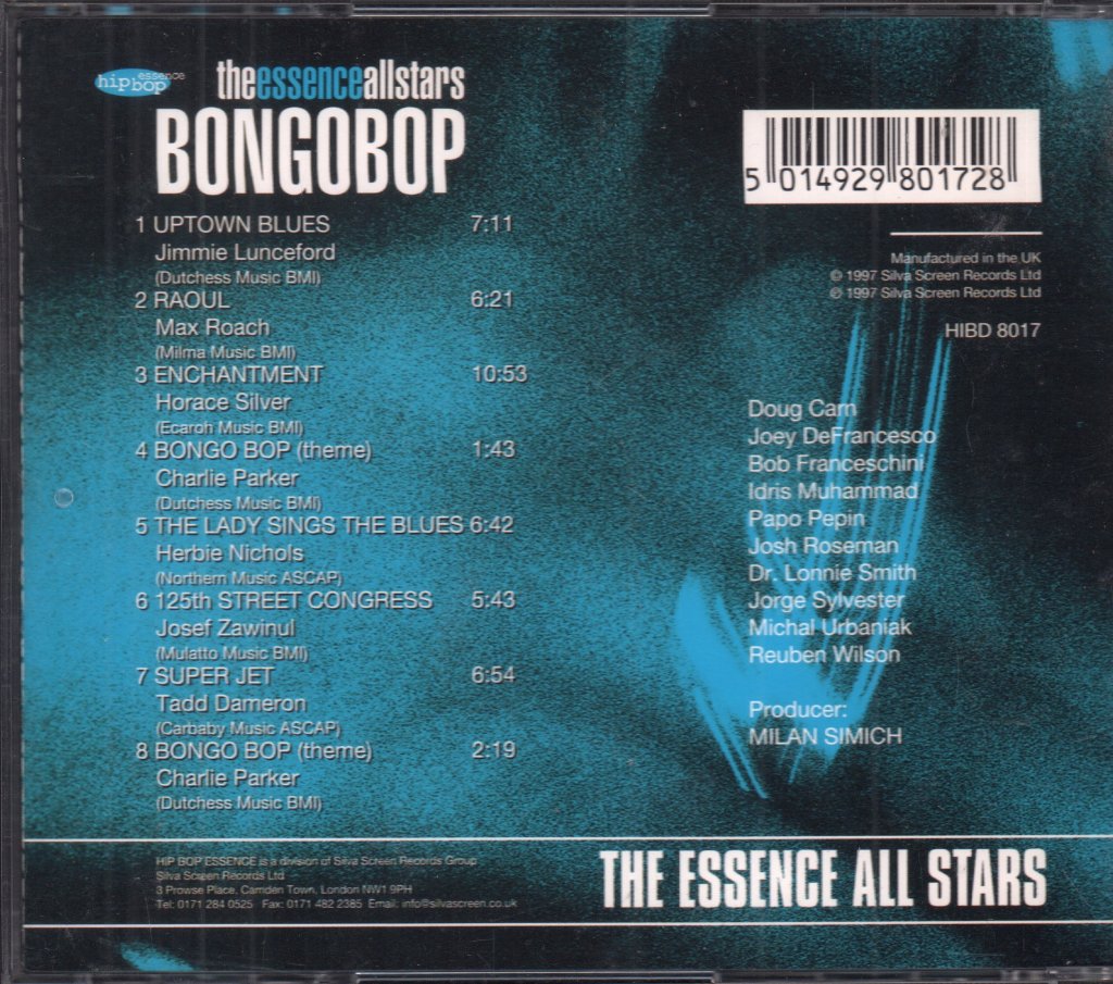 Essence Allstars - Bongobop - Cd