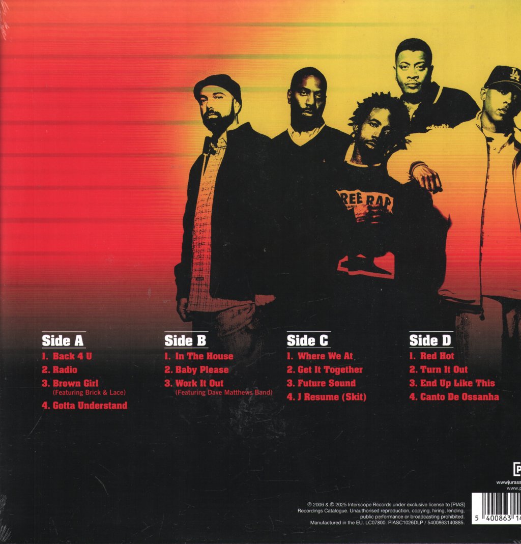 Jurassic 5 - Feedback - Double Lp