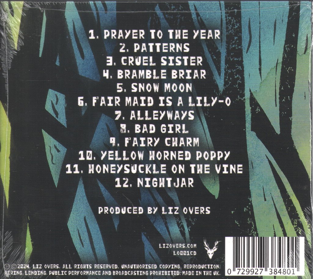 Liz Overs - Nightjar - Cd