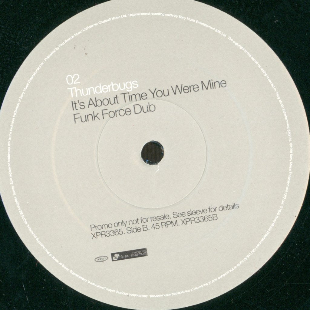 Thunderbugs - It's About Time You Were Mine (The Funk Force Remixes) - 12 Inch