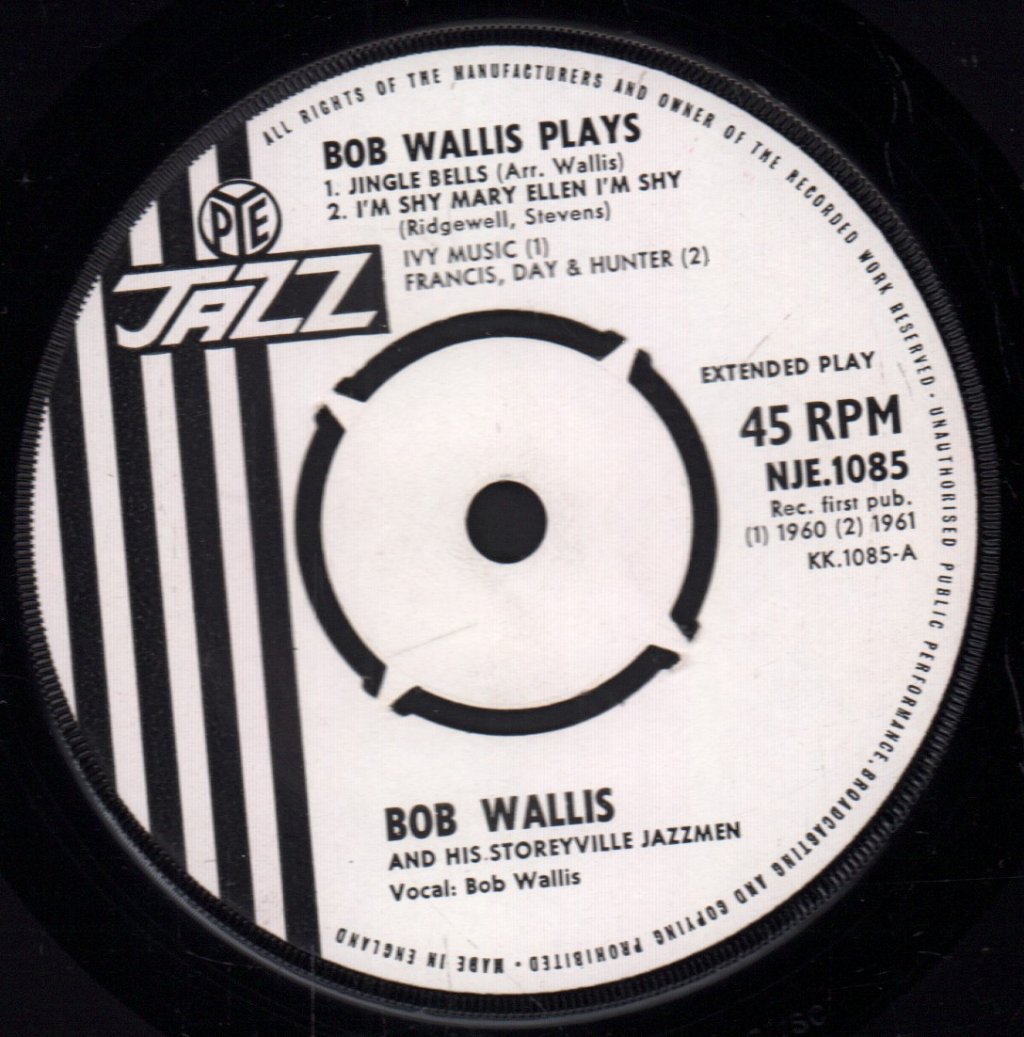 Bob Wallis - Bob Wallis Plays … - 7 Inch