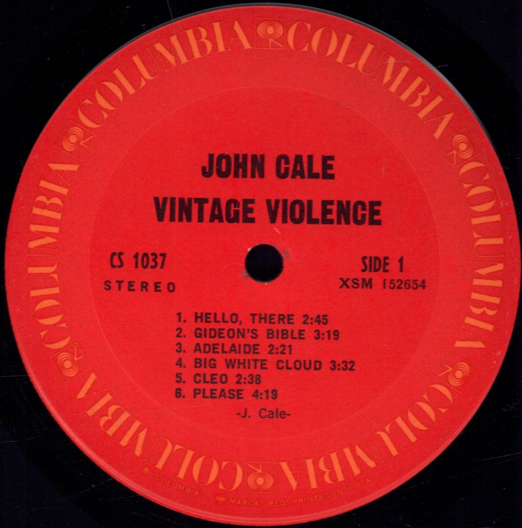 John Cale - Vintage Violence - Lp