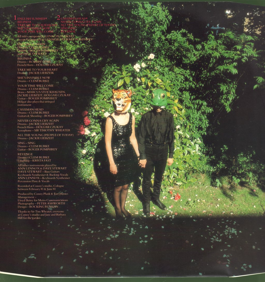 Eurythmics - In The Garden - Lp