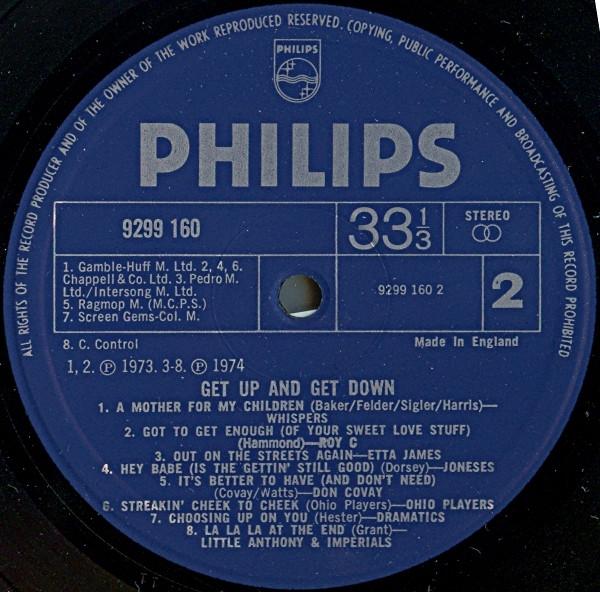 Various Artists - Get Up And Get Down - Lp