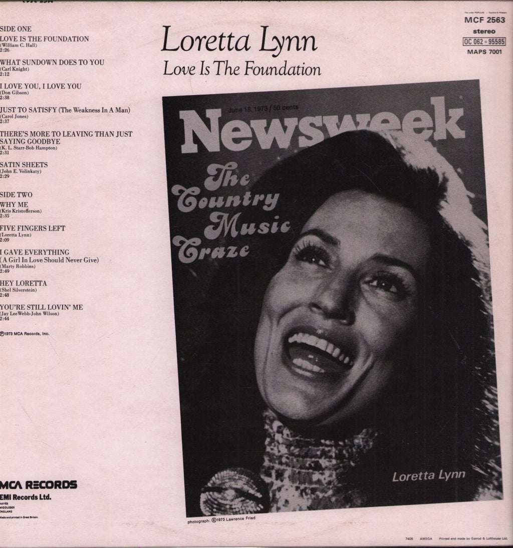 Loretta Lynn - Love Is The Foundation - Lp