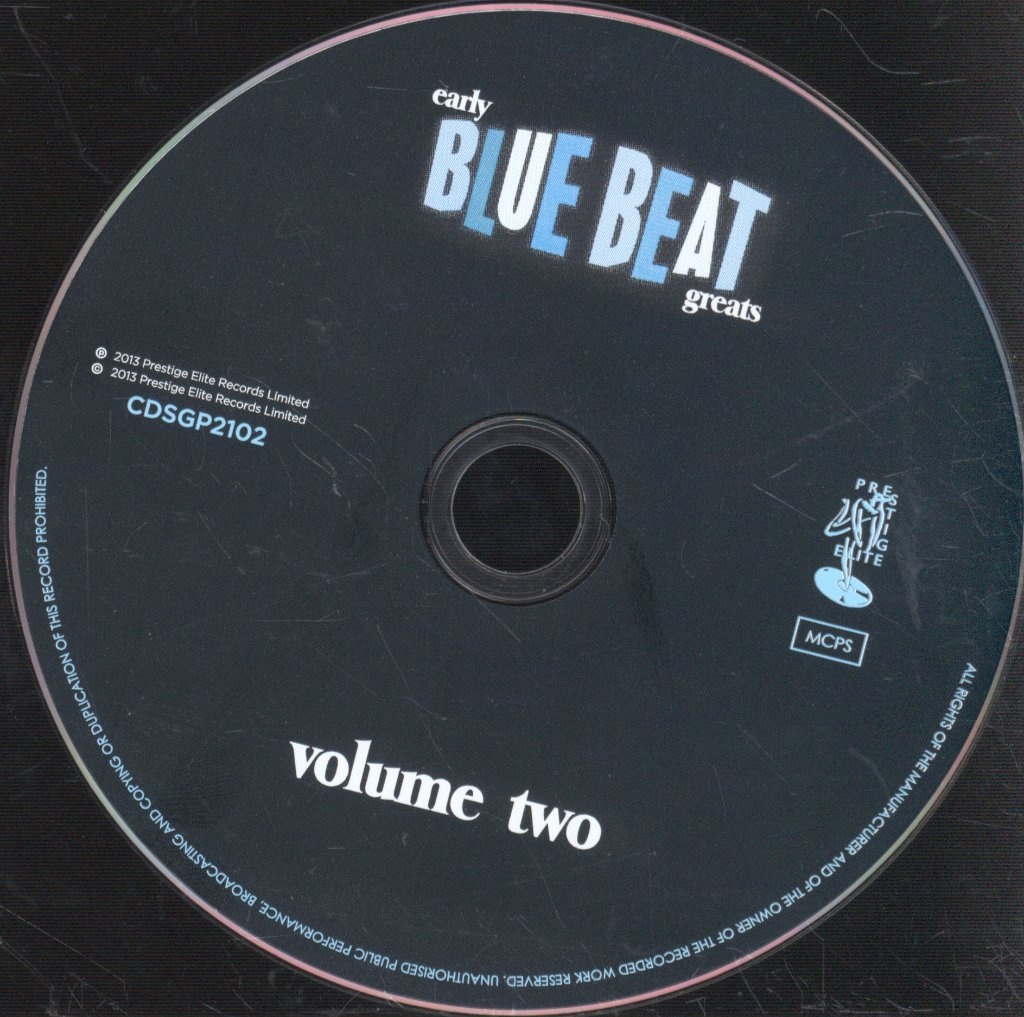 Various Artists - Early Blue Beat Greats Volume 2 - Cd
