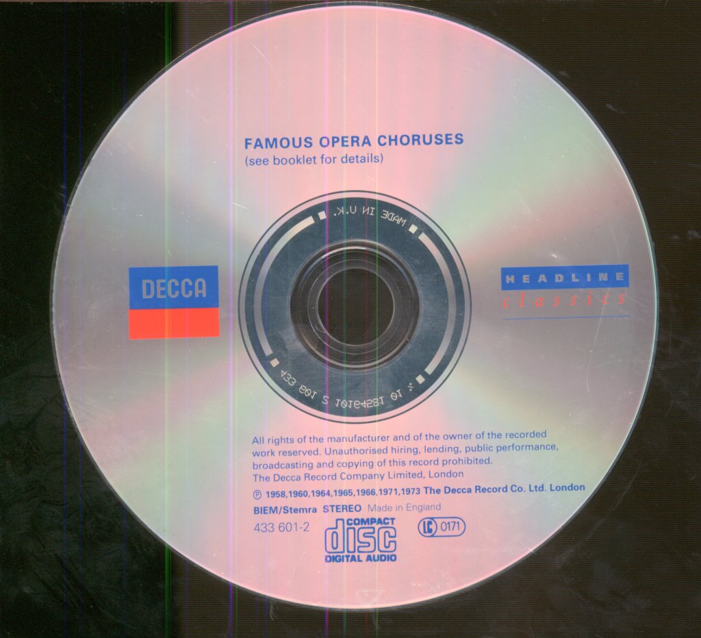 Various Artists - Famous Opera Choruses - Cd