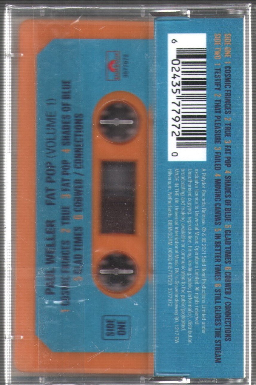 Paul Weller - Fat Pop - Cassette