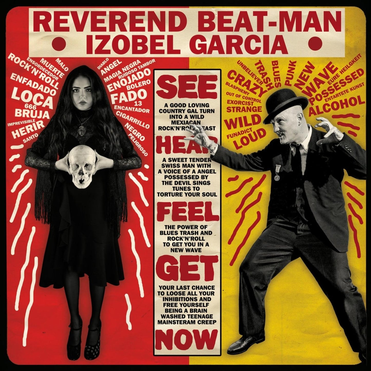Reverend Beat-Man and izobel garcia - Baile Bruja Muerto - Lp