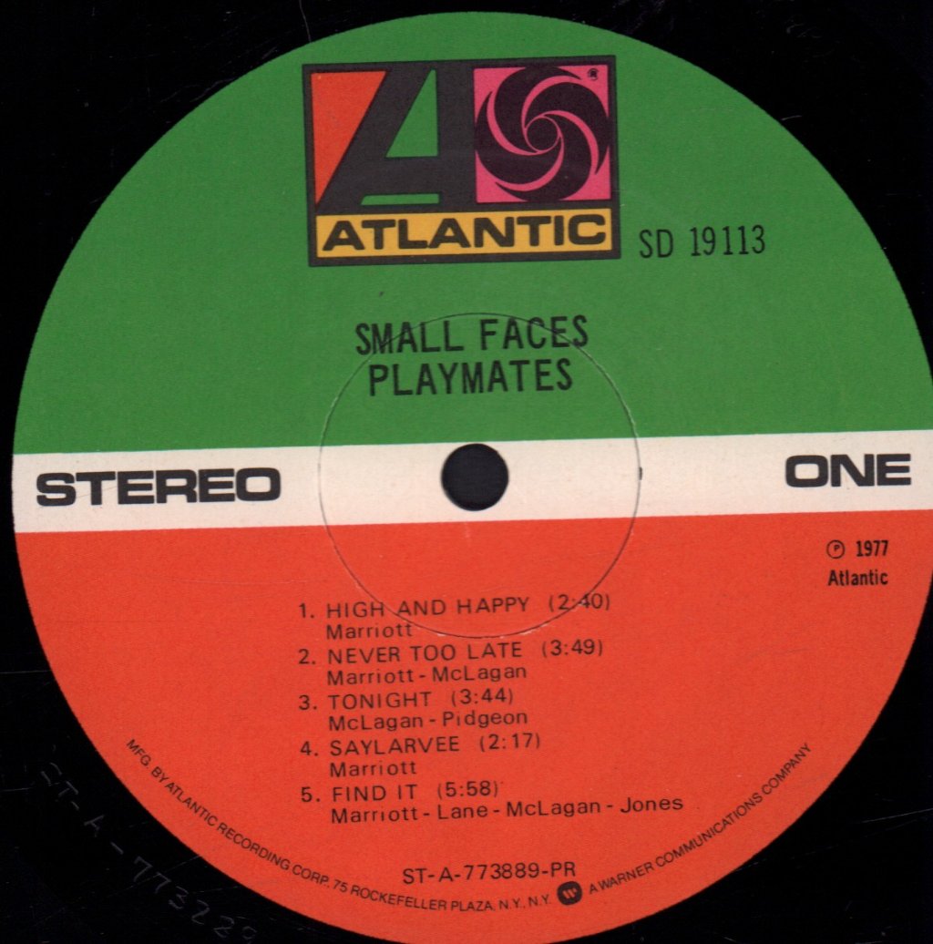 Small Faces - Playmates - Lp