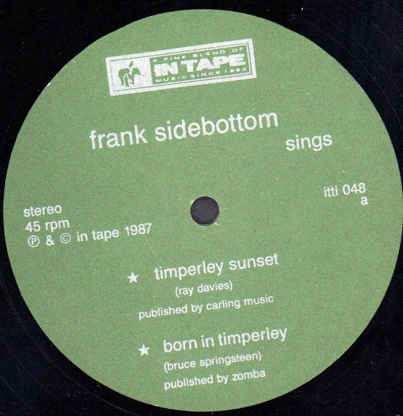 Frank Sidebottom - Timperley ep - 12 Inch