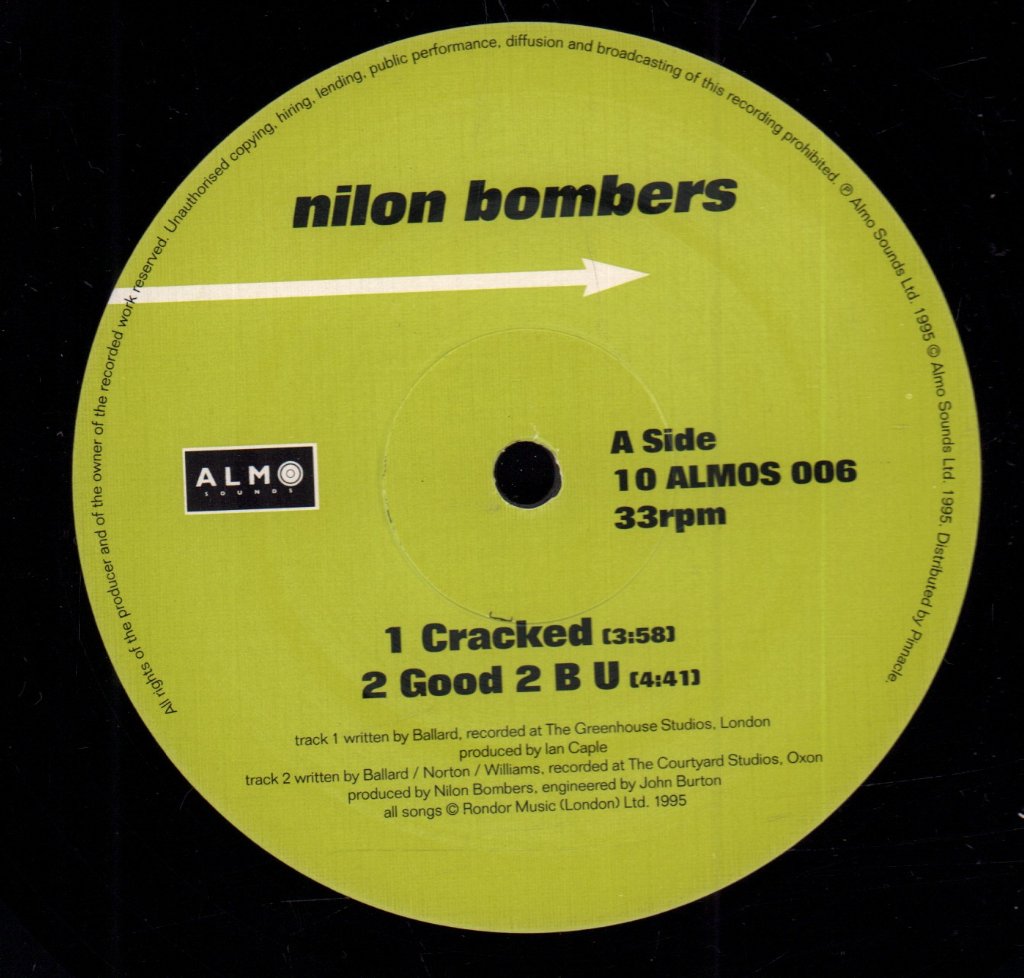 Nilon Bombers - Cracked - 10 Inch