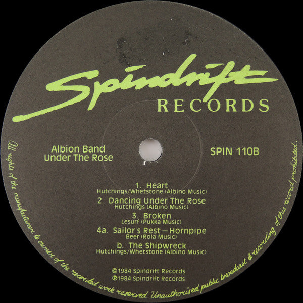 Albion Band - Under The Rose - Lp