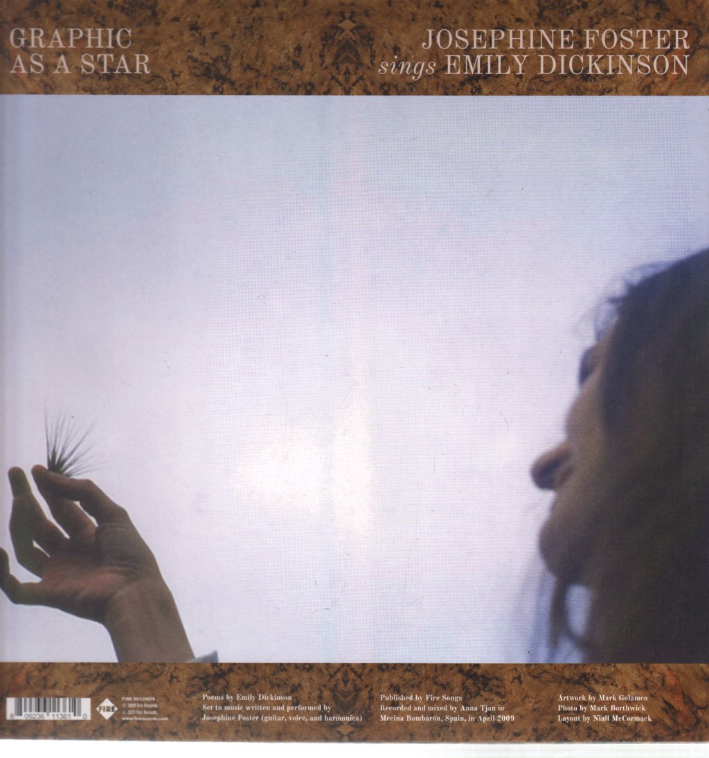 Josephine Foster - Graphic as a Star (RSD2021 Drop 1) - Lp