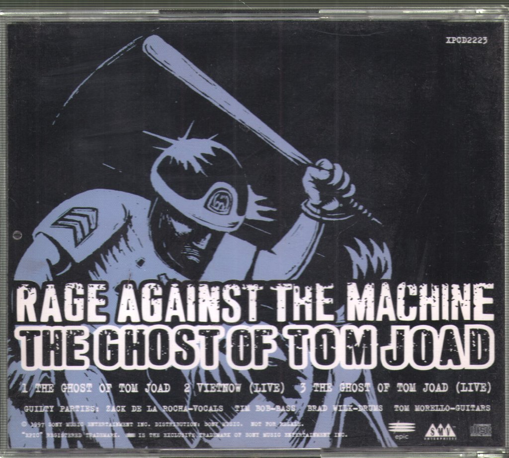 Rage Against The Machine - Ghost Of Tom Joad - Cd