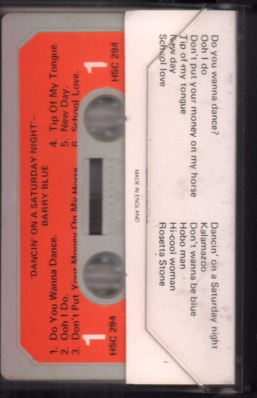 Barry Blue - dancin' on a saturday night - Cassette
