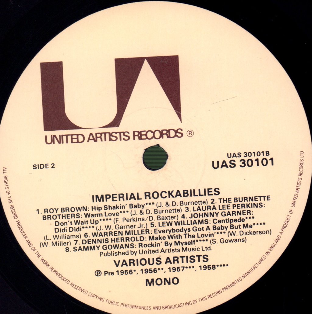 Various Artists - Imperial Rockabillies - Lp