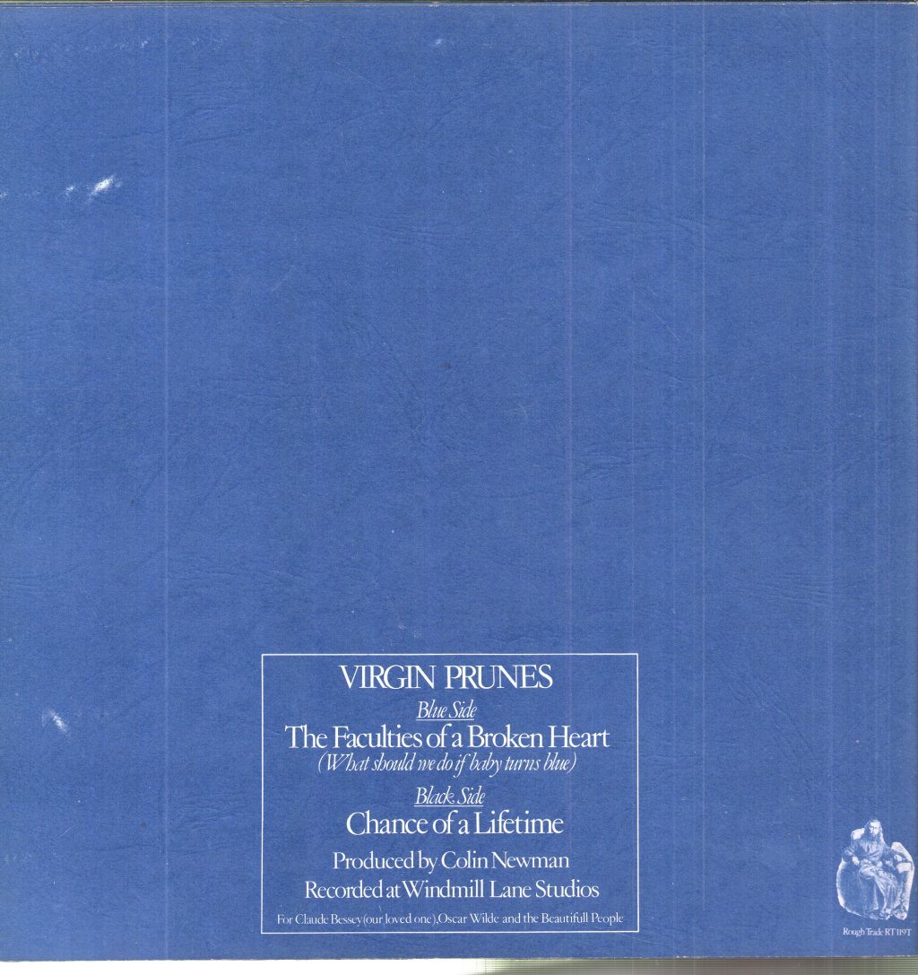 Virgin Prunes - Faculties Of A Broken Heart - 12 Inch