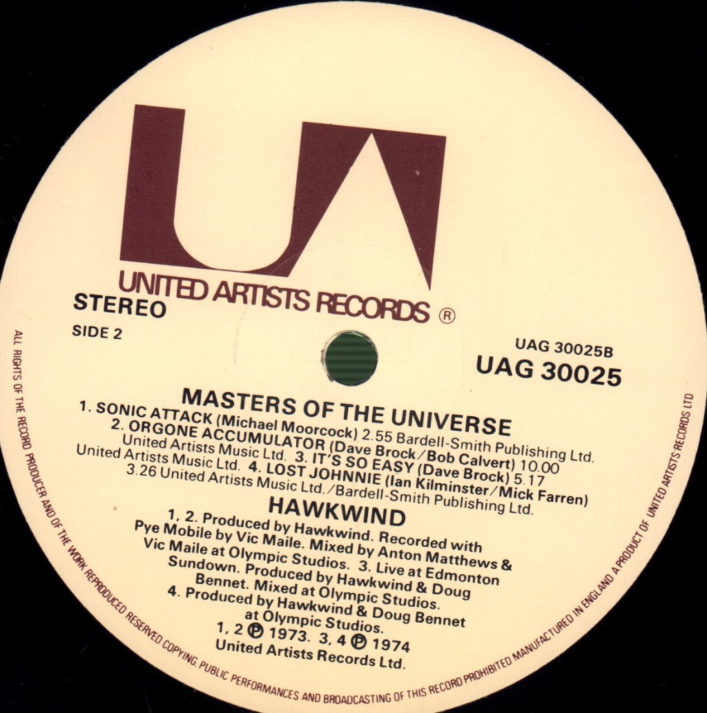 Hawkwind - Masters Of The Universe - Lp