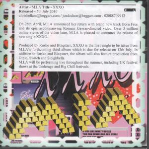 M.I.A. - Xxxo - Cdr